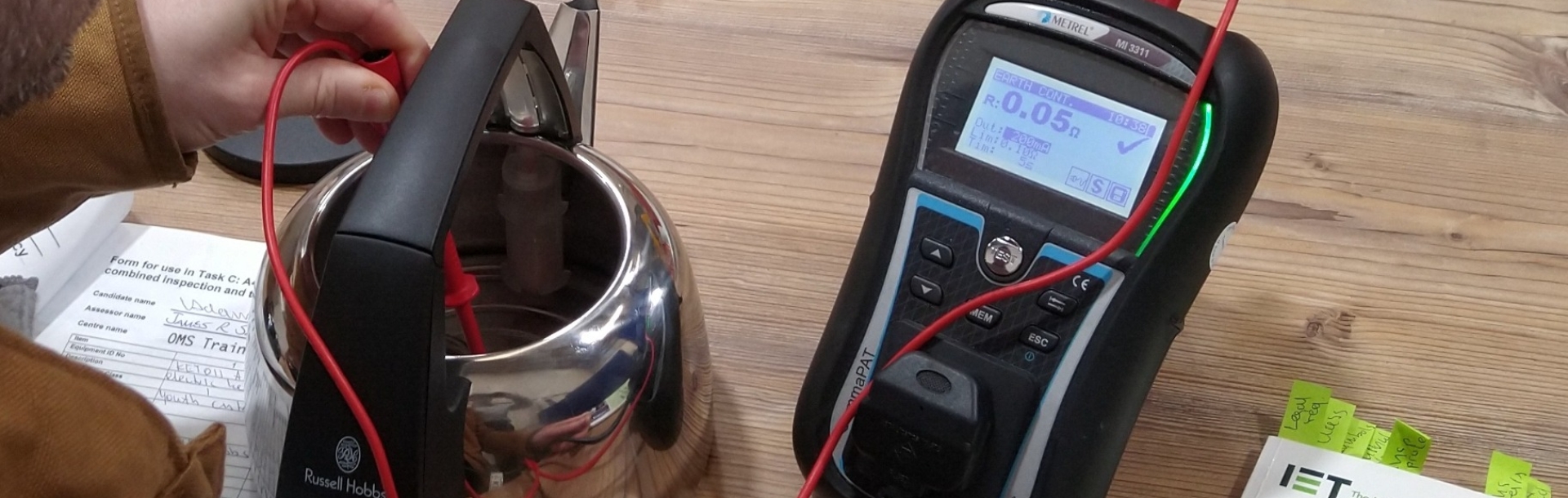 City & Guilds 2377-77 In-service Inspection and Testing of Electrical Equipment (PAT Testing)