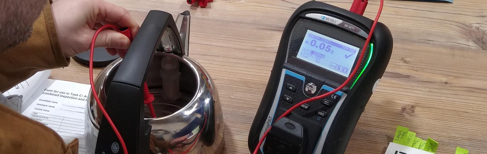 City & Guilds 2377-77 In-service Inspection and Testing of Electrical Equipment (PAT Testing)